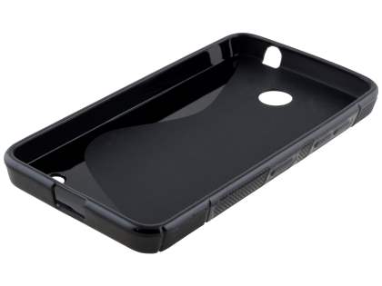 Wave Case for Nokia Lumia 635/636/630 - Frosted Black/Black