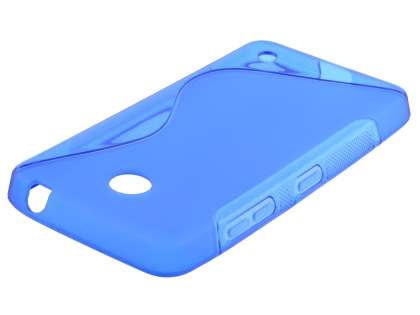 Wave Case for Nokia Lumia 635/636/630 - Frosted Blue/Blue