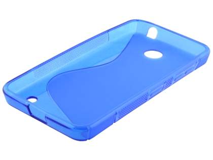 Wave Case for Nokia Lumia 635/636/630 - Frosted Blue/Blue