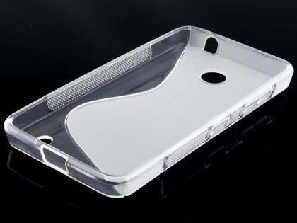 Wave Case for Nokia Lumia 635/636/630 - Frosted Clear/Clear