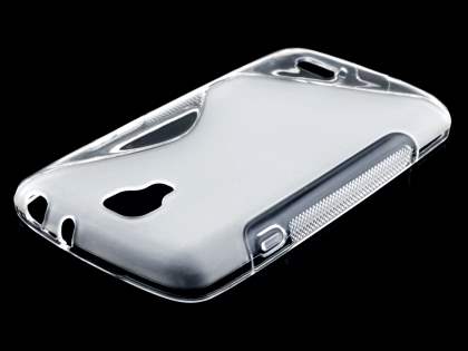 Wave Case for LG F70 D315 - Frosted Clear/Clear Wave Case for LG F70 D315 - Frosted Clear/Clear