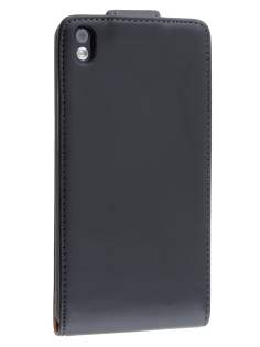 HTC Desire 816 Synthetic Leather Flip Case - Black HTC Desire 816 Synthetic Leather Flip Case - Black