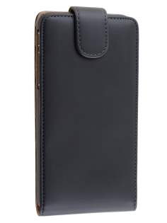 HTC Desire 816 Synthetic Leather Flip Case - Black