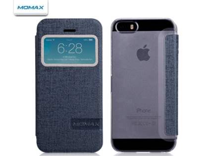Momax Flip View Case for iPhone SE/5s/5 - Light Grey Momax Flip View Case for iPhone SE/5s/5 - Light Grey