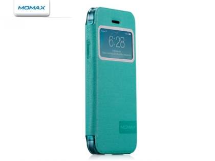 Momax Flip View Case for iPhone SE/5s/5 - Mint Green Momax Flip View Case for iPhone SE/5s/5 - Mint Green