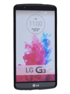 Wave Case for LG G3 - Frosted Black/Black