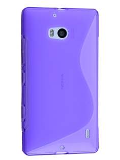 Wave Case for Nokia Lumia 930 - Frosted Purple/Purple Soft Cover