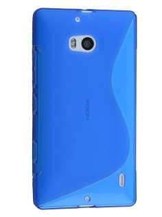 Wave Case for Nokia Lumia 930 - Frosted Blue/Blue Soft Cover