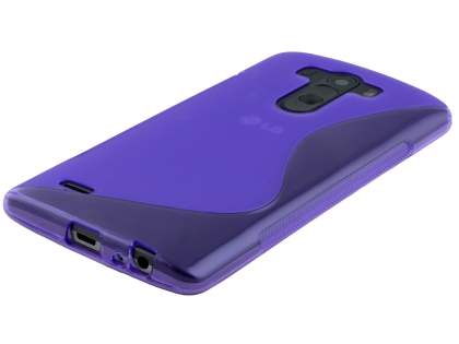 Wave Case for LG G3 - Frosted Purple/Purple