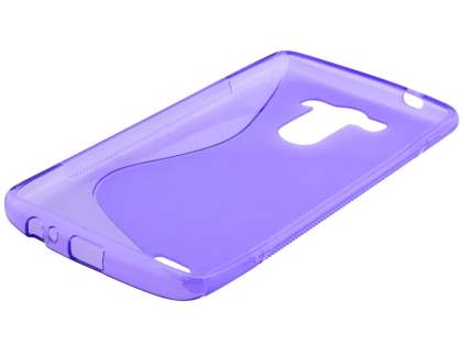 Wave Case for LG G3 - Frosted Purple/Purple