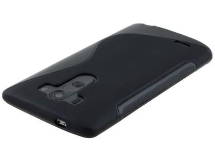 Wave Case for LG G3 - Frosted Black/Black