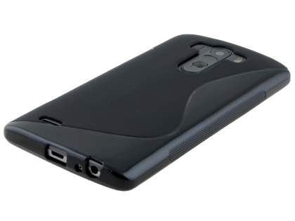 Wave Case for LG G3 - Frosted Black/Black