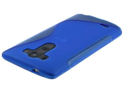 Wave Case for LG G3 - Frosted Blue/Blue