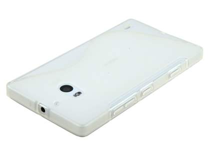 Wave Case for Nokia Lumia 930 - Frosted Clear/Clear