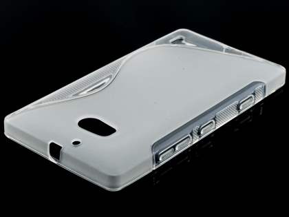 Wave Case for Nokia Lumia 930 - Frosted Clear/Clear