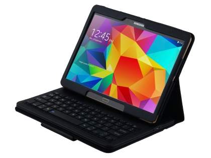 Synthetic Leather Bluetooth Keyboard Case for Samsung Galaxy Tab S 10.5 - Black Synthetic Leather Bluetooth Keyboard Case for Samsung Galaxy Tab S 10.5 - Black