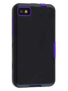 Impact Case for BlackBerry Z10 - Classic Black/Purple Impact Case