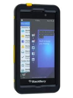 Impact Case for BlackBerry Z10 - Classic Black/Yellow