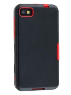 Impact Case for BlackBerry Z10 - Classic Black/Red Impact Case