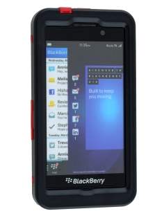 Impact Case for BlackBerry Z10 - Classic Black/Red