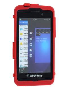 Impact Case for BlackBerry Z10 - Classic Black/Red