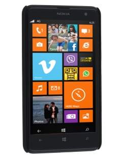 UltraTough Rubberised Slim Case for Nokia Lumia 625 - Night Black