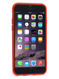 Wave Case for iPhone 6s Plus/6 Plus - Frosted Red/Red