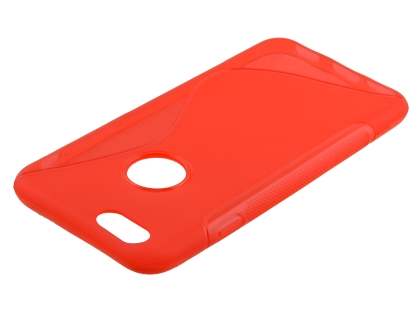 Wave Case for iPhone 6s Plus/6 Plus - Frosted Red/Red