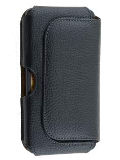 Textured Synthetic Leather Belt Pouch - Mobile Only - Belt Pouch