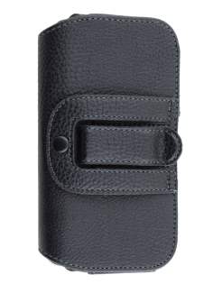 Textured Synthetic Leather Belt Pouch - Mobile Only