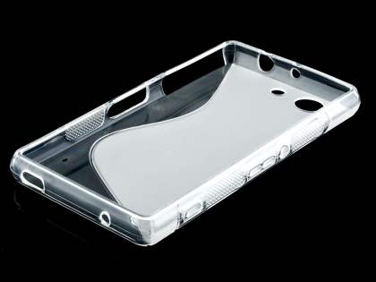 Wave Case for Sony Xperia Z3 Compact - Frosted Clear/Clear