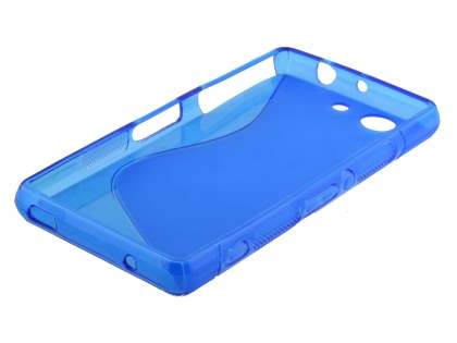 Wave Case for Sony Xperia Z3 Compact - Frosted Blue/Blue