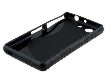 Wave Case for Sony Xperia Z3 Compact - Frosted Black/Black
