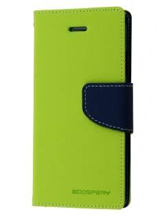 Mercury Goospery Colour Fancy Diary Case with Stand for iPhone 6s/6 - Lime/Navy Mercury Goospery Colour Fancy Diary Case with Stand for iPhone 6s/6 - Lime/Navy