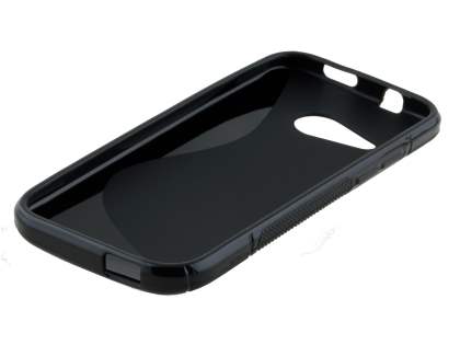 Wave Case for HTC One mini 2 - Frosted Black/Black