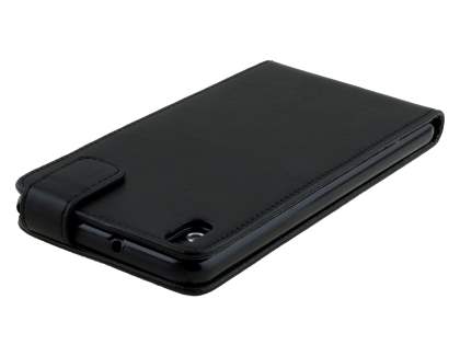 Synthetic Leather Flip Case for HTC Desire 816 - Black