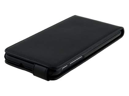 Synthetic Leather Flip Case for HTC Desire 816 - Black