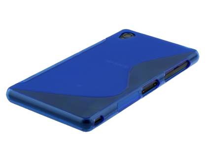 Wave Case for Sony Xperia Z3 - Frosted Blue/Blue