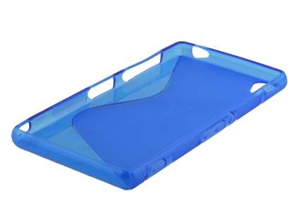 Wave Case for Sony Xperia Z3 - Frosted Blue/Blue