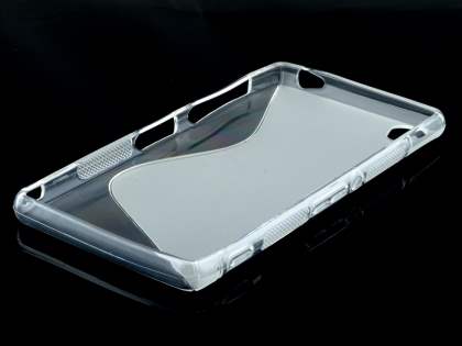 Wave Case for Sony Xperia Z3 - Frosted Clear/Clear
