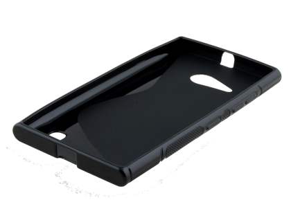 Wave Case for Nokia Lumia 735 - Frosted Black/Black