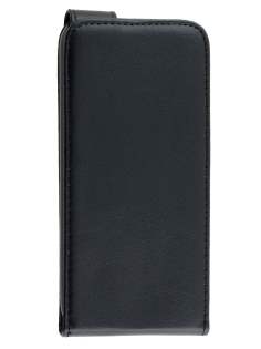 Synthetic Leather Flip Case for HTC One mini 2 - Classic Black