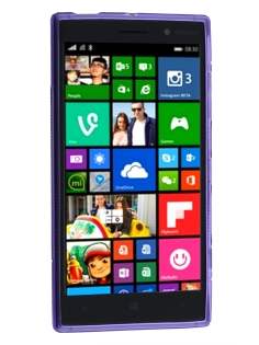 Wave Case for Nokia Lumia 830 - Frosted Purple/Purple