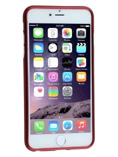Mercury Goospery Glossy Gel Case for iPhone 6s Plus/6 Plus - Red