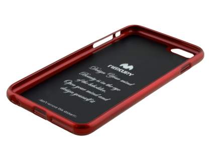 Mercury Goospery Glossy Gel Case for iPhone 6s Plus/6 Plus - Red
