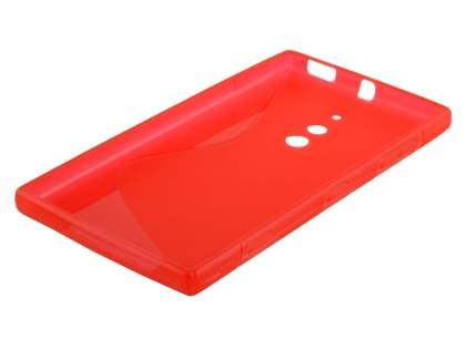 Wave Case for Nokia Lumia 830 - Frosted Red/Red