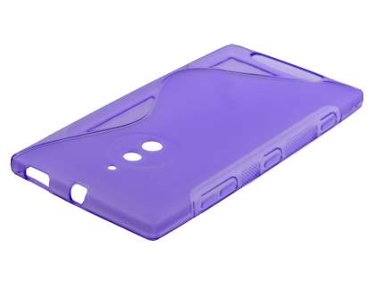 Wave Case for Nokia Lumia 830 - Frosted Purple/Purple