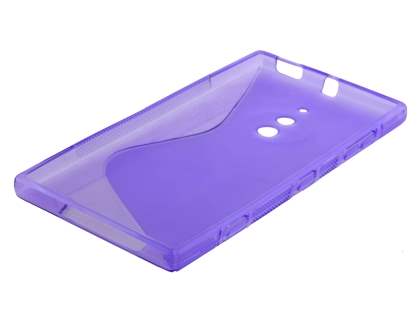 Wave Case for Nokia Lumia 830 - Frosted Purple/Purple