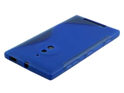 Wave Case for Nokia Lumia 830 - Frosted Blue/Blue