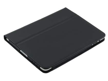 Synthetic Leather Flip Case with Fold-Back Stand for iPad 1st Gen - Classic Black